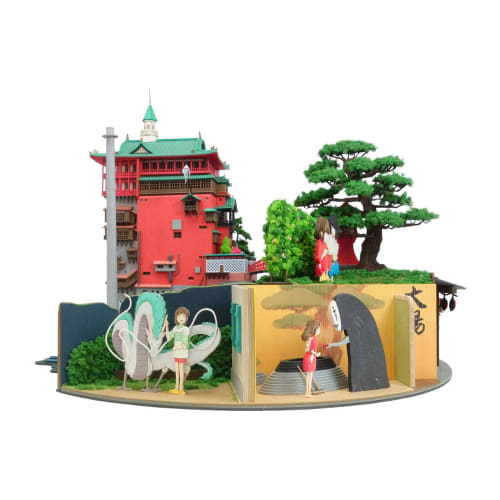 Sankei Studio Ghibli Series Spirited Away Diorama Paper Craft MP07-42