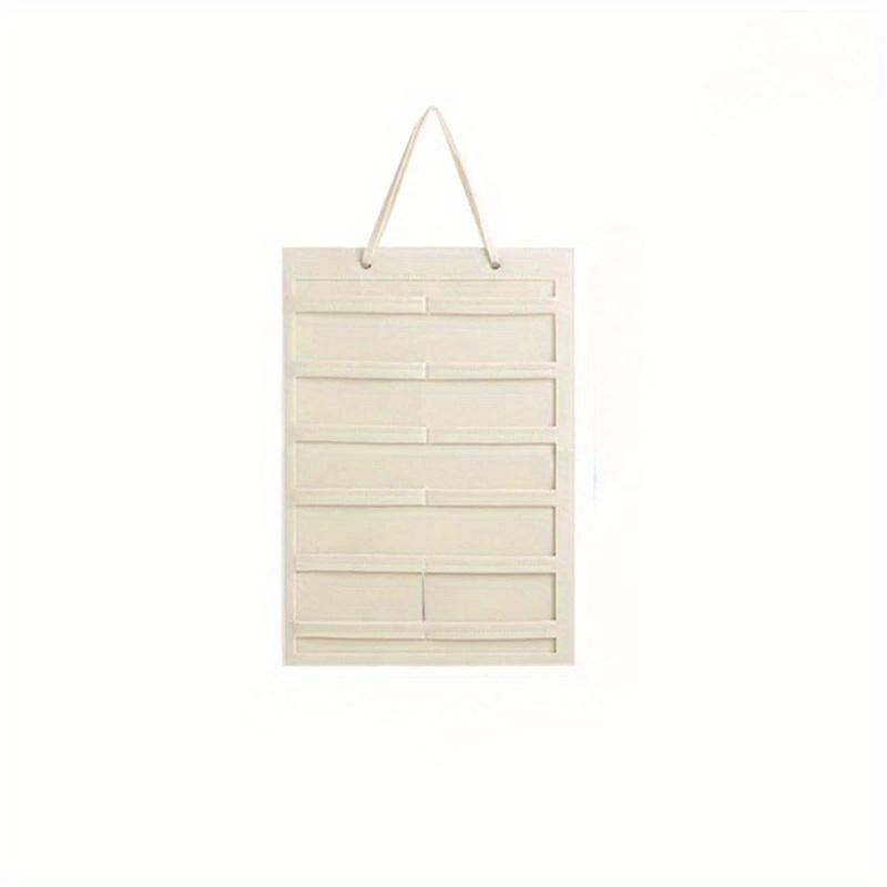 

Органайзер для бантов для волос, настенный подвесной держатель для повязки на голову, вешалка для хранения заколок для волос, компактный аксессуар для комнаты для девочек белый