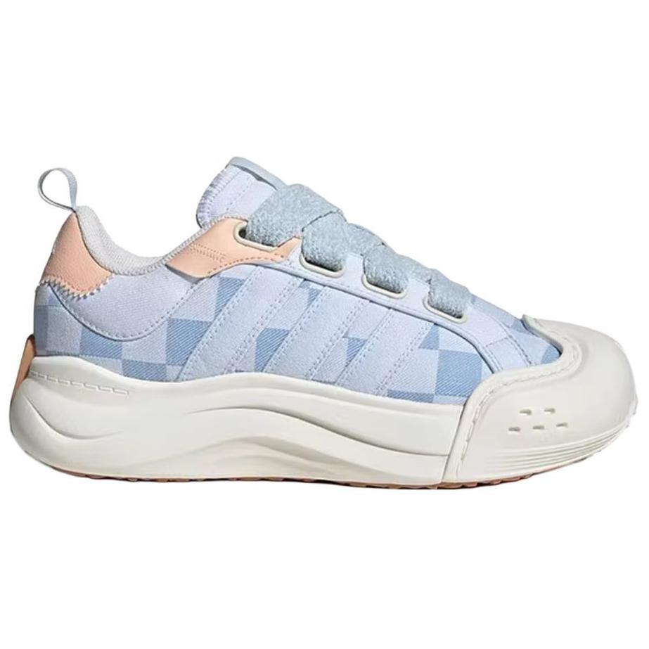 Adidas Maxxcourt Comfortable Versatile Non-Slip Durable Low-Top Lifestyle Casual Shoes Women Casual Shoes Blue JR8353