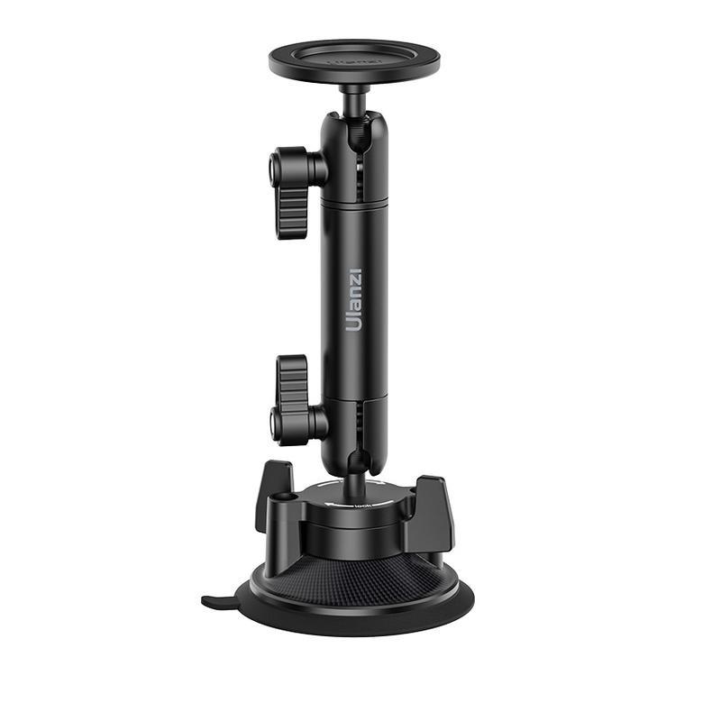 

Original Ulanzi ZJ06 Phone Holder Suction Cup Telescopic Bracket Magnetic Fixation Vehicle Mounted Photography Stand Magsafe чёрный