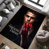 Blood Desire: Vampire Diaries carpet Suitable for all seasons floor mats Room Bathroom mat Art