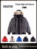2025 Canada Goose High-Style Bomber Jacket: Short, Thickened Down Coat for Men & Women