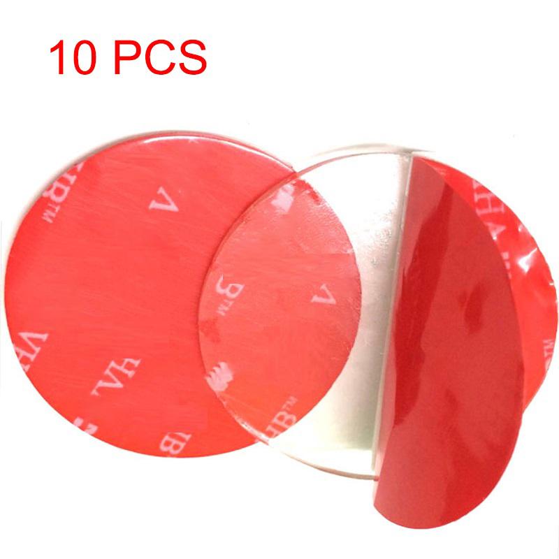 10Pcs Transparent Acrylic Double-Sided Adhesive Sticker Strong Adhesive Patch Waterproof No Trace Double-Sided Mounting Gel Pad