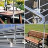 Easy To Install Patio Umbrella Holder Heavy Duty Deck Umbrella Stand Umbrella Clip  Camping