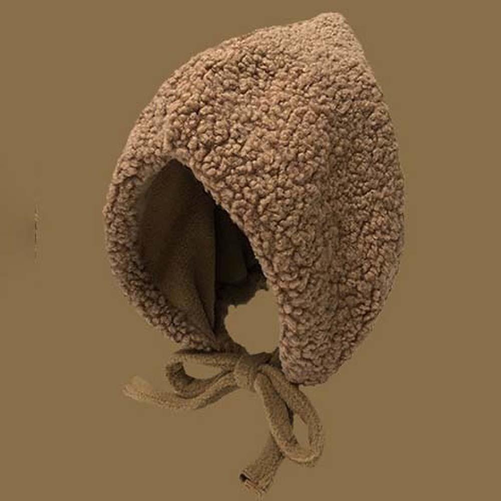 Fluffy Lambswool Cap Beanie Winter Plush Hat Personality Ear Protection Hat  Winter