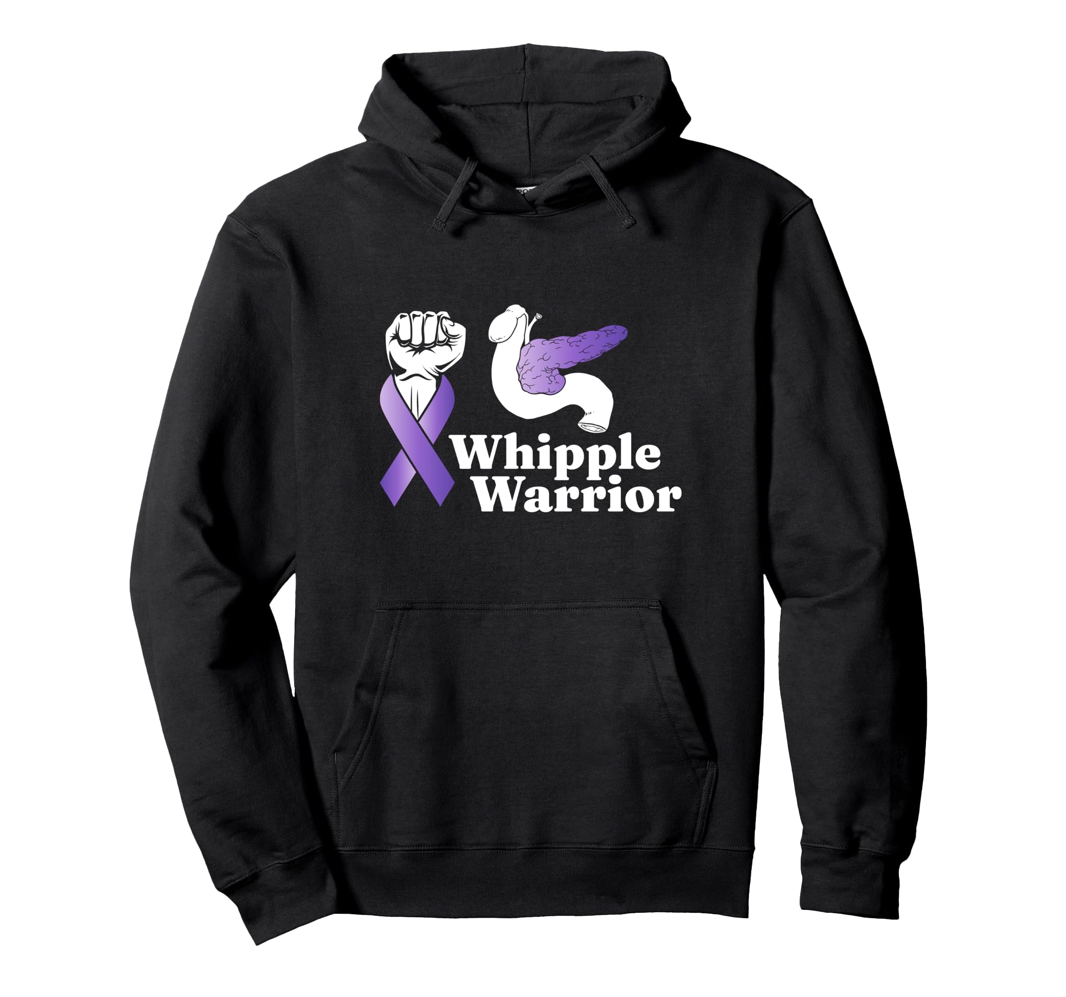 

Whipple Warrior Pancreatic Cancer Awareness Survivor Fighter Hoodie