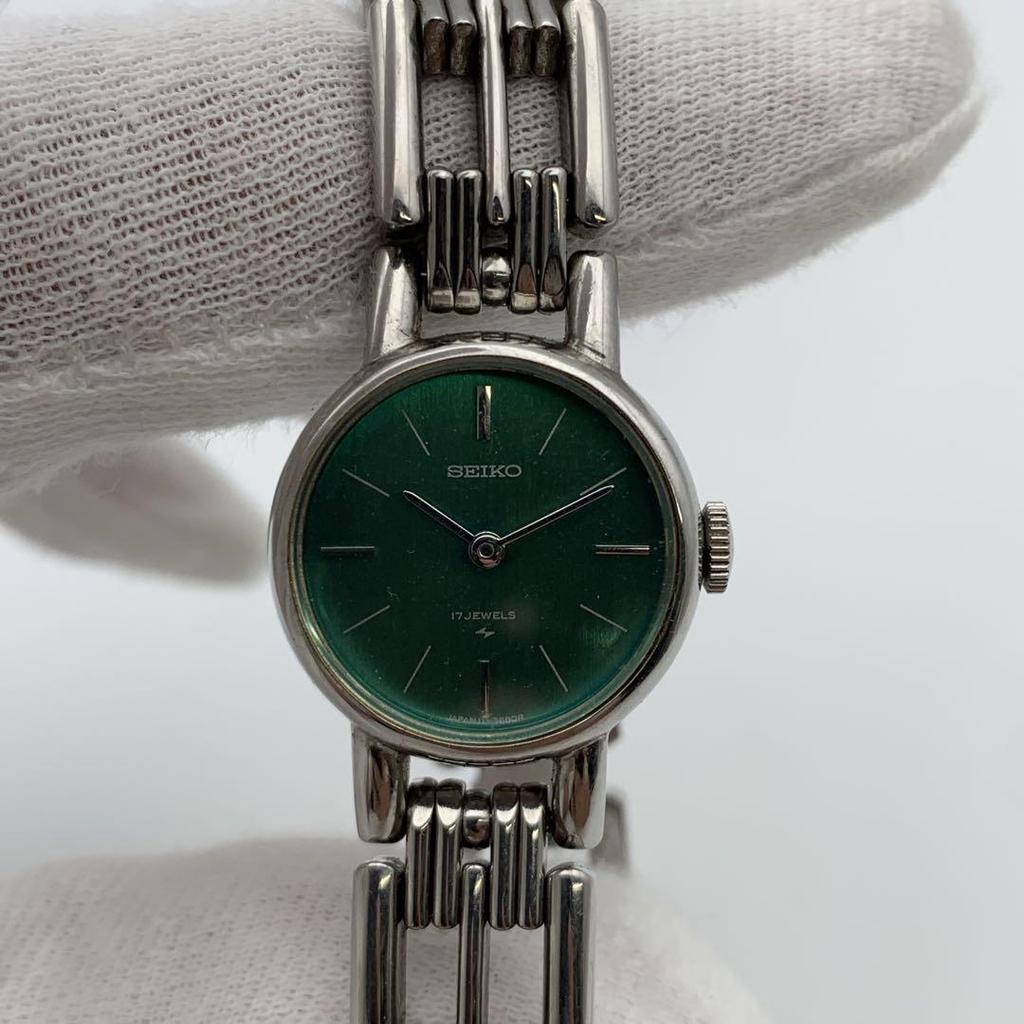 [USED] SEIKO watch green