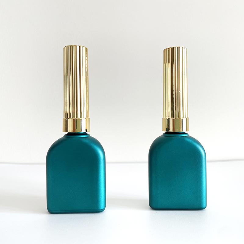 5ml 7ml 9ml 10ml 11ml 12ml 13ml 14ml 15ml 20ml Clear Matte Empty Glass Uv Gel Nail Polish Bottle With Brush