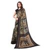 Yashika Women's Georgette Saree With Unstitched Blouse Piece (Kumud Red_W_Red)