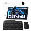 Android 15 Tablet, 10,1 Zoll, 20 GB RAM + 64 GB ROM, WLAN, Bluetooth, 5000 mAh Akku