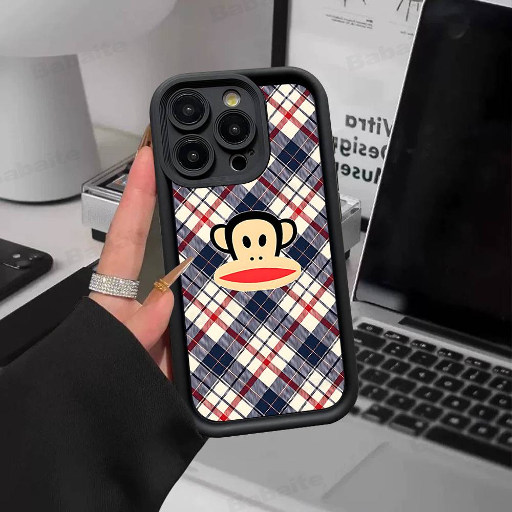Classic P-Paul F-Frank Logo Phone Case For IPhone 17 16 15 14 13 12 11 Pro Max Mini Plus Soft TPU Back Cover
