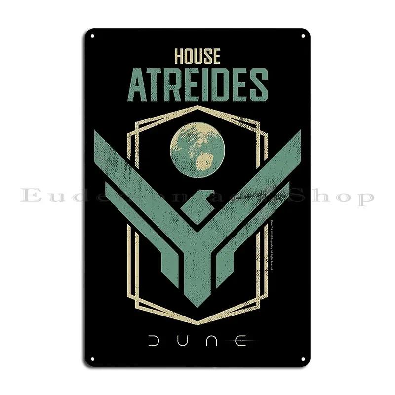 House Atreides Symbol Dune Film Graphic Metal Signs Funny Customize Custom Create Create Tin Sign Poster 20x30cm(7.8x11.8inch)