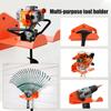 1/2Pcs Wall Mounted Weed Trimmer Rack Heavyduty Garden Power Tool Hanger Steel Weed Whacker Holder for Grass Trimmer Garden Tool