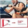 ABOOFAN Boat Tension Stop Rope for Boats and Planes, Easy to Install Cord