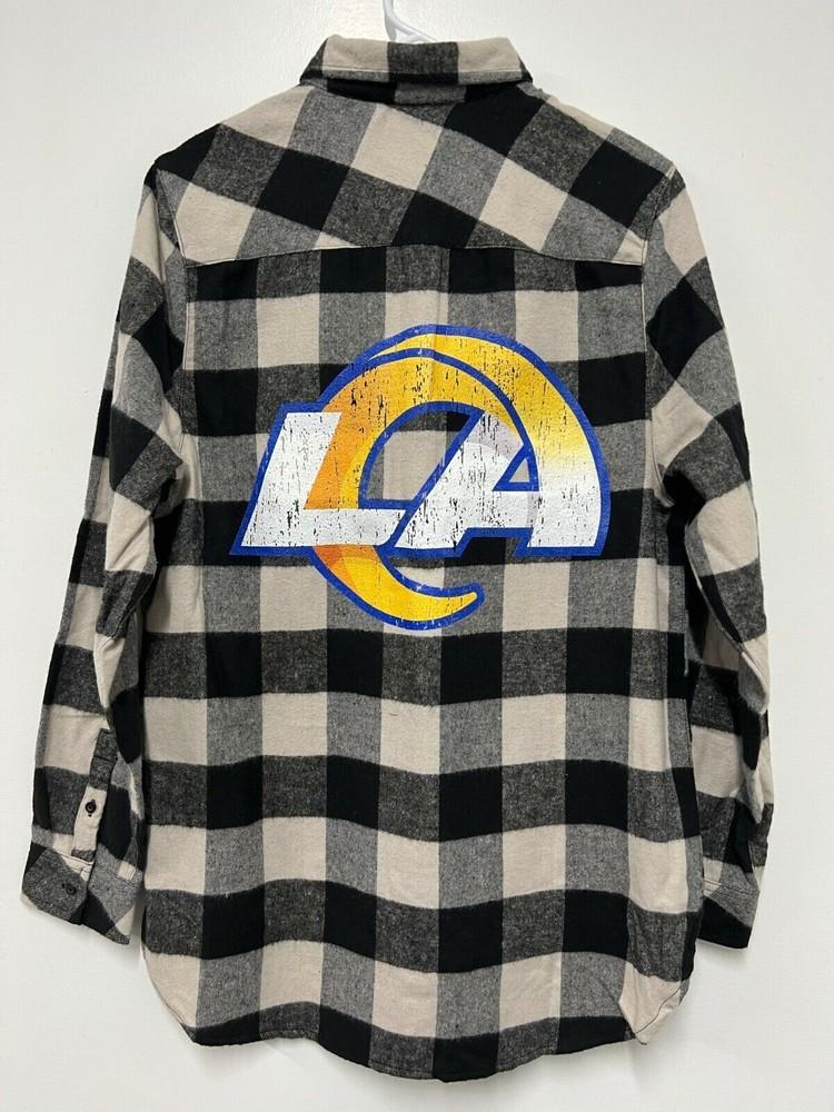 Los Angeles Rams Flannel Rams Shirt Women039s S-3X Unisex T-Shirt XXL