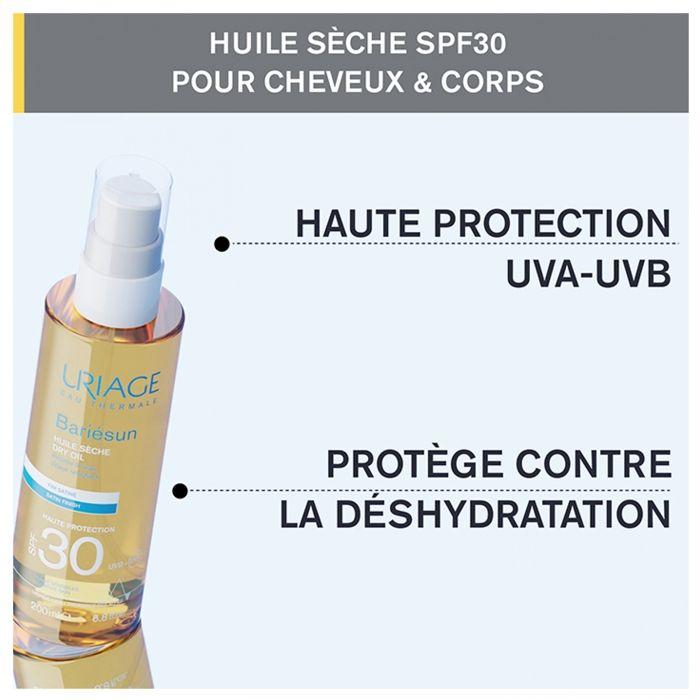 Huile Sèche - URIAGE - Bariesun - SPF30 - Protection UVA/UVB - Peaux Sensibles