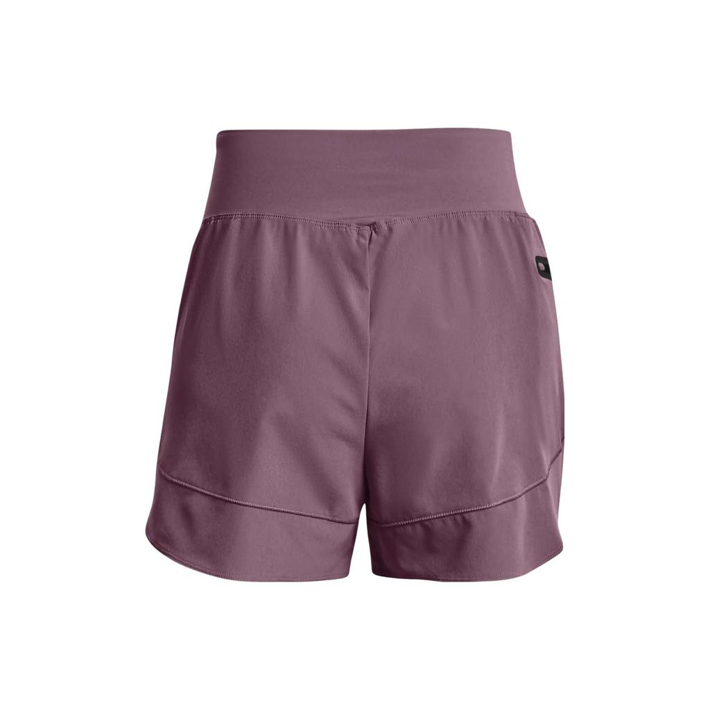 Under Armour SmartForm Solid High-Waisted Sports Shorts Women shorts Mist-Purple 1377555-500