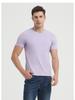 SORONA Cool Kurzarm-T-Shirt aus langstapeliger Baumwolle mit Rundhalsausschnitt – knitterfrei, minimalistisch, leicht und atmungsaktiv.