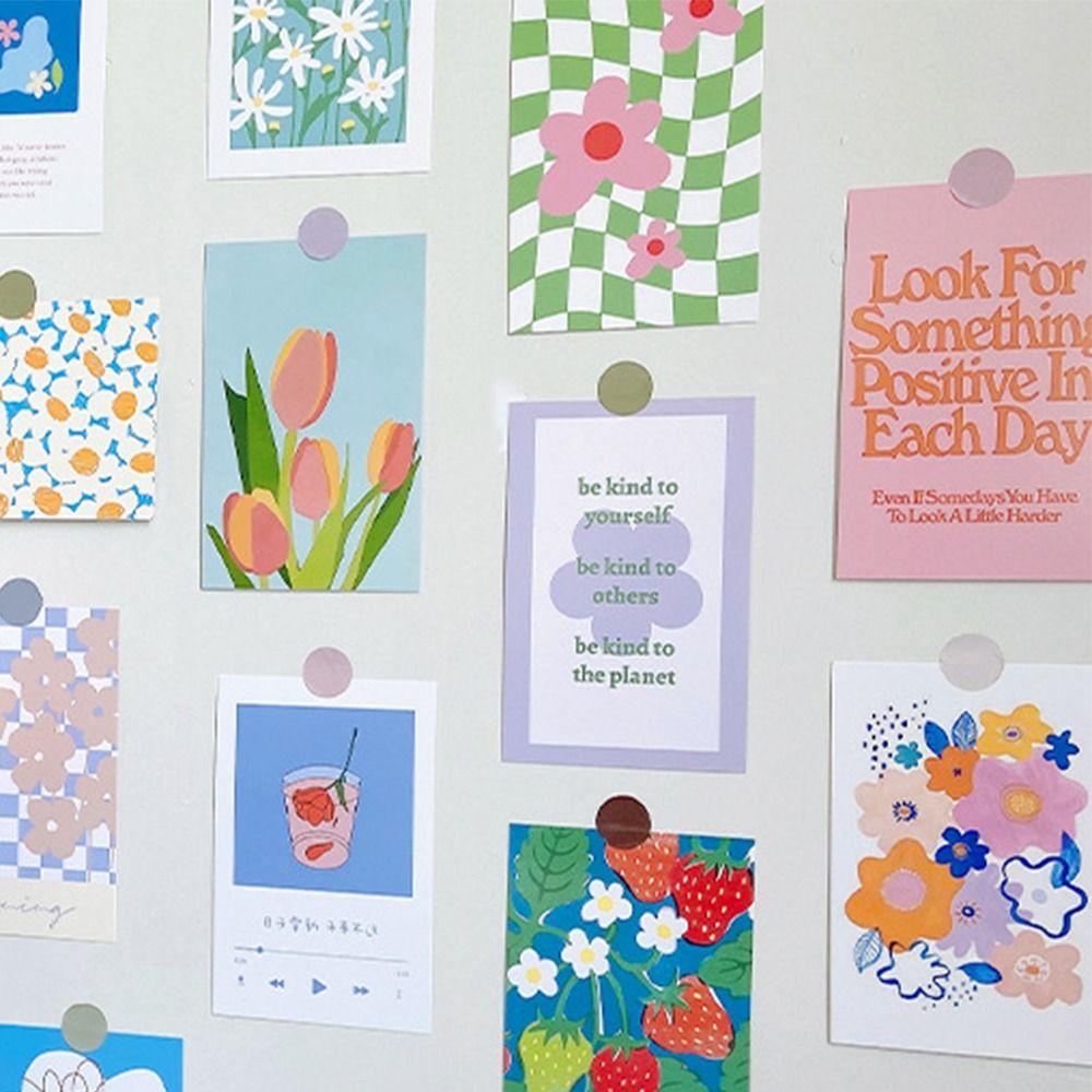 30Sheets Colorful Flower Cute Decorative Card DIY Background Greeting Card  Photo Props
