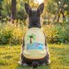 Embroidery Print Summer Pet Vest Breathable Sun Protection Cat Thin Clothes Comfort Fit Lightweight Dog T-Shirt Puppy Clothes