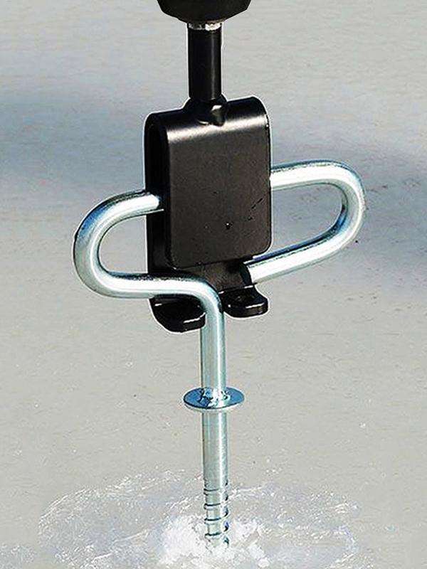 Eisaufsatzwerkzeug Eisangelgerät Sicher Schnell Und Einfach Robustes Eisangelgerät Bohraufsatz Für Eisangel-Enthusiasten