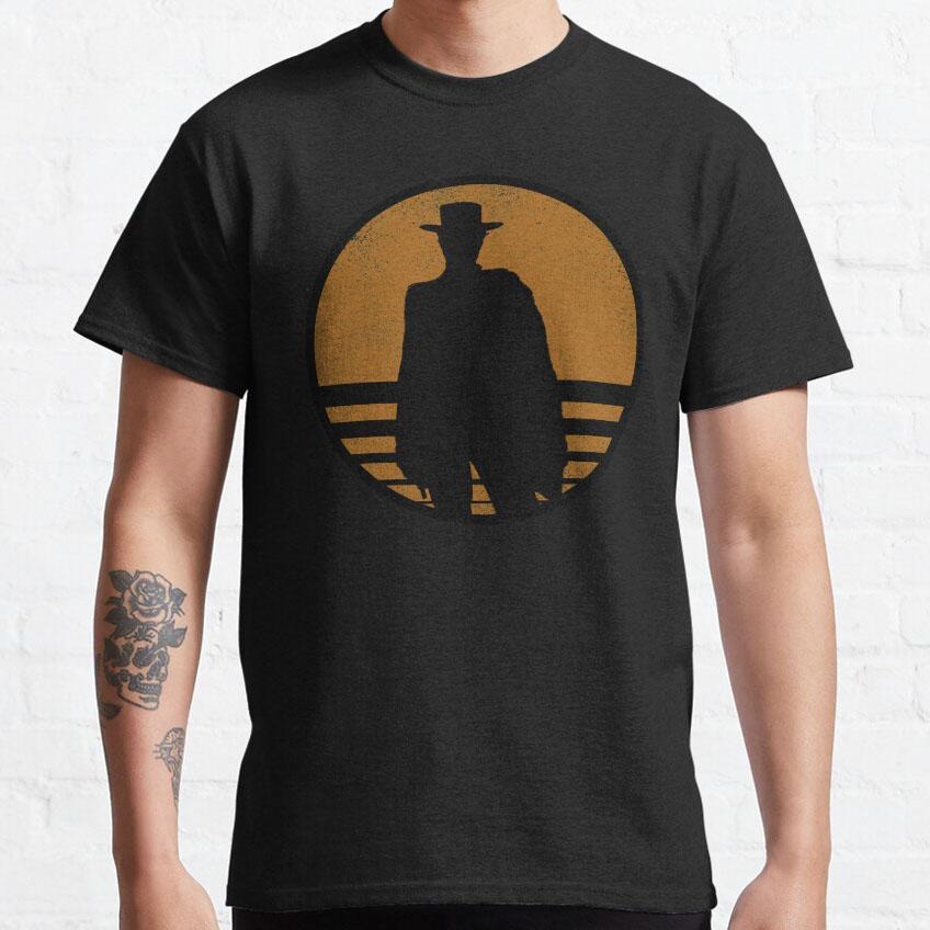 Blondie Spaghetti Western Cowboy movie The Good The Bad and The Ugly Clint Eastwood graphic t shirts 100 cotton large size tops S
