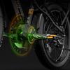 Bicicletta Elettrica Adulto Lankeleisi 26" 1000Wx2 Motore Ebike All-Terrain Velocità Massima 48Km/h 48V 20AH Autonomia Massima 130Km MG800 Max