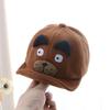 Childrens Cartoon Style Baseball Hat With Embroidered Animal Details For Fall
