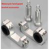 Universelle Motorrad Handschutz Halterung Montage Befestigungsclip 22 / 28mm Lenker Nachrüst Halterung Handschutz Teile