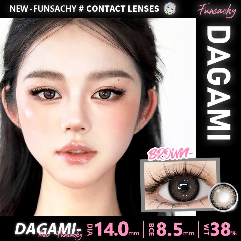 FUNSACHY 1 para gorąco sprzedających się soczewek kontaktowych kolorowych brązowych soczewek do oczu szarych pięknych źrenic niebieski kolor makijaż oczu kosmetyczne roczne