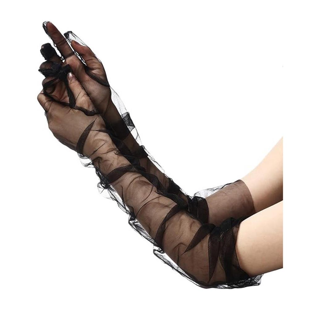 Bridal Gloves Long Evening Gloves Elegant Costume Accessory