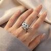 Open Band Open Ring Adjustable Fit Index Finger Ring Elegant Cat Open Ring  Gift for Cat Lovers