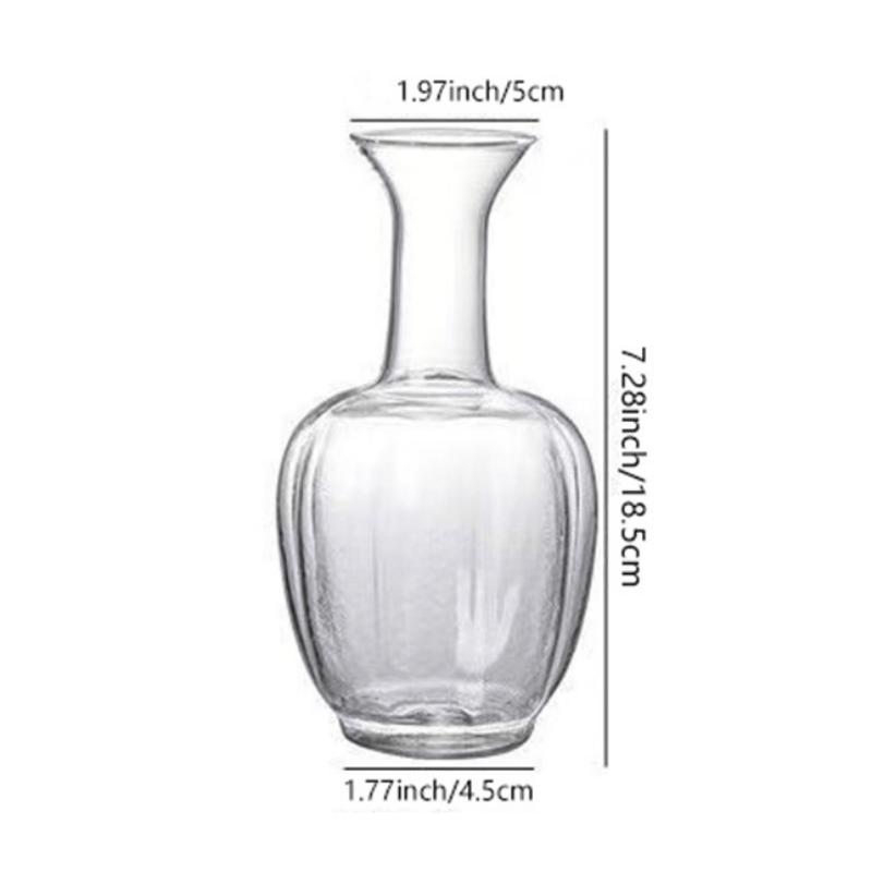 

Современные стеклянные вазы-бутоньерки Дзен Домашний декор Прозрачная ваза цилиндрической формы для икебаны из одной ветки Настольный центральный элемент