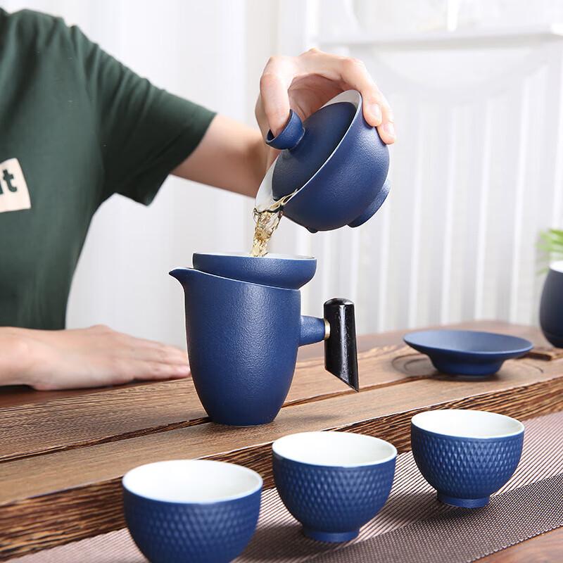 

Chaxun Stone Glaze Gaiwan Tea Set