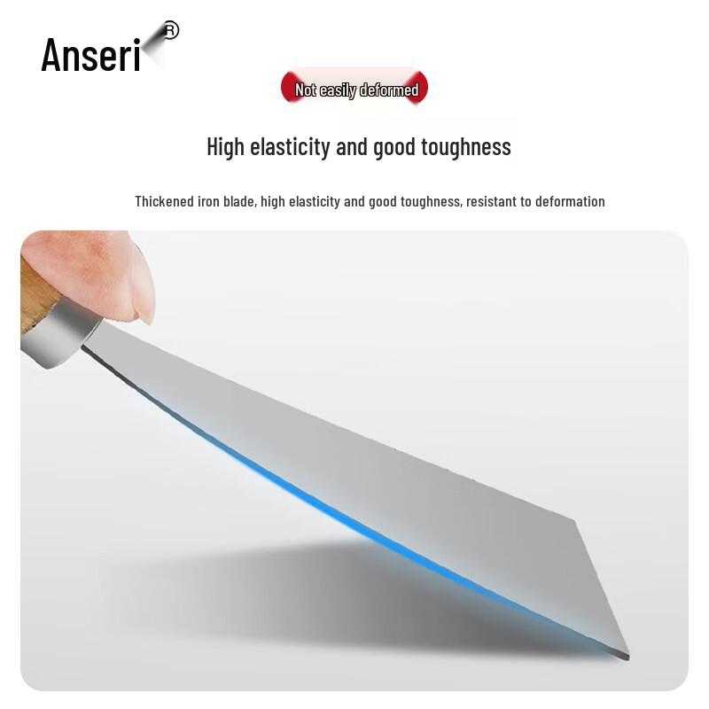 Wooden Handle Putty Knife Scraper (12-Pack)