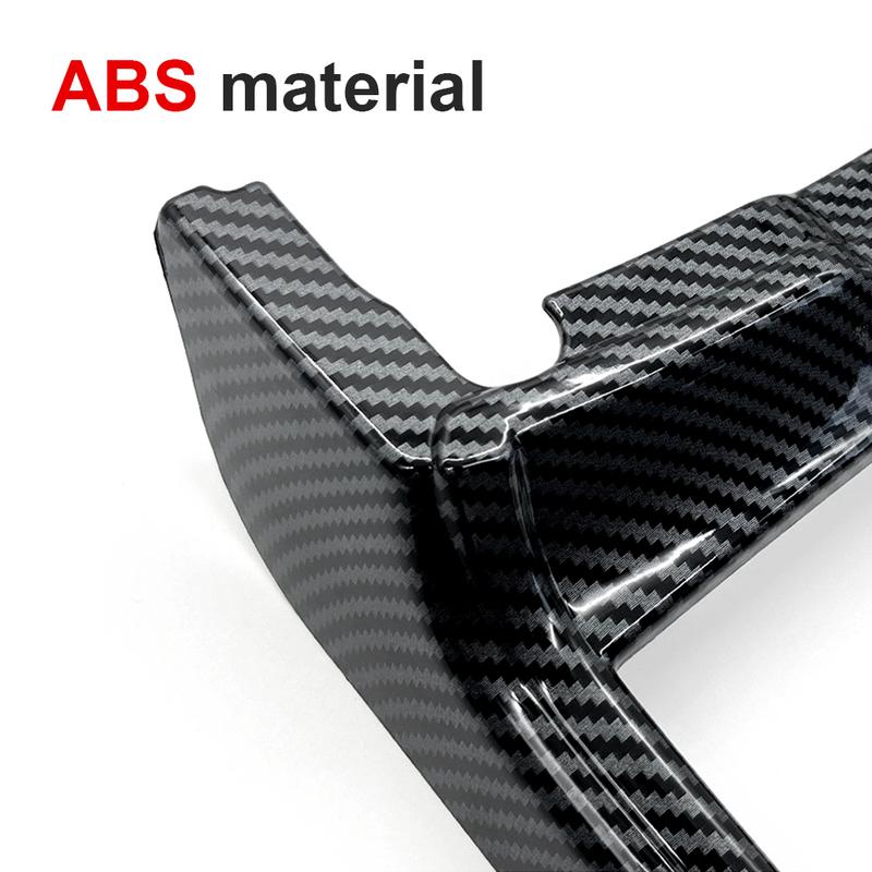 Carbon Fiber ABS Water Cup Frame Cup Holder Cover Sticker For Dodge Charger /Chrysler 300 2016- Auto Interior Accessories
