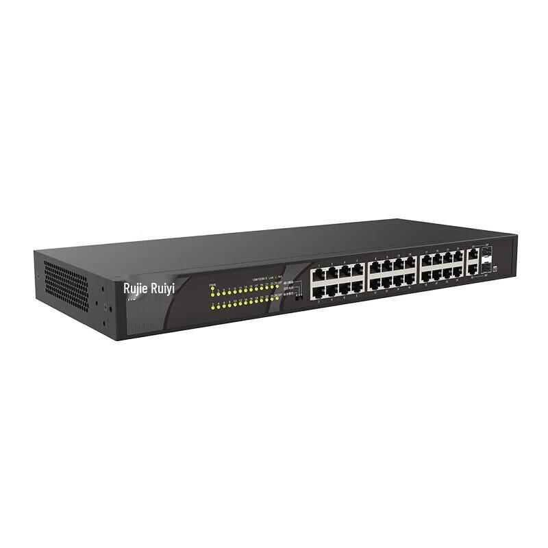 Ruijie RG-ES126S V2 24-Port 100M Unmanaged PoE Network Switch