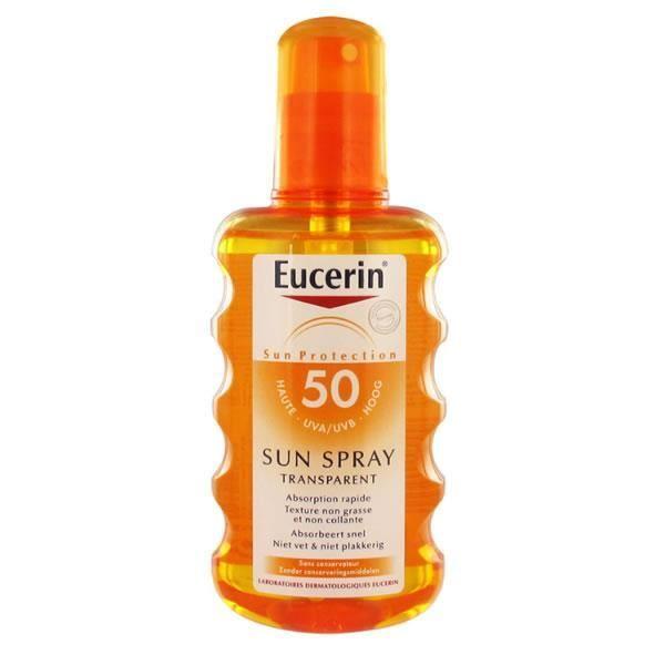Spray solaire transparent SPF50 200 ml - Eucerin