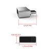 Tragbarer USB C Fingerabdruckscanner USB C Fingerabdruckleser für Windows Hello Anmeldung auf Laptops Desktops ohne Passwörter