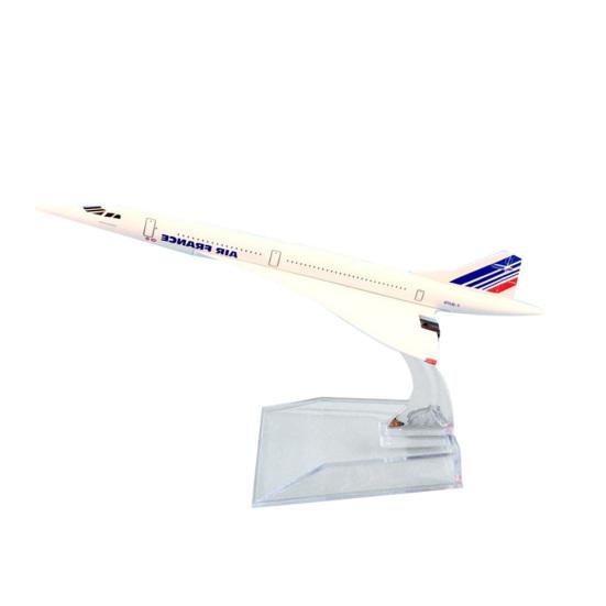 1/400 16cm Diecast Air France Concorde Plane Aircraft Airplane Model Kids Gift