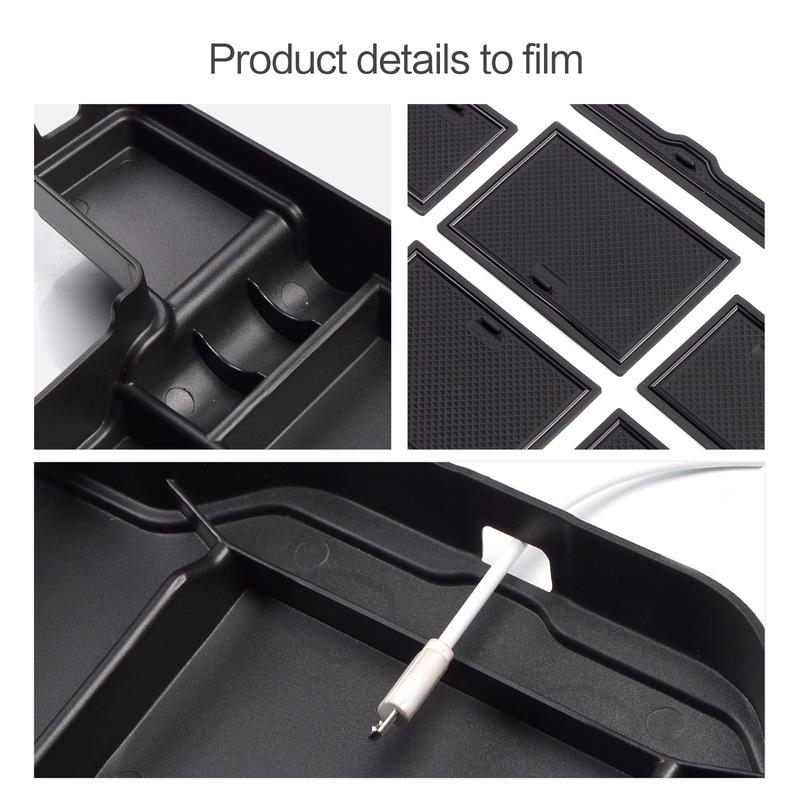 For 19-25 Dodge Ram armrest box, storage box, central control, automotive accessories, special modification parts