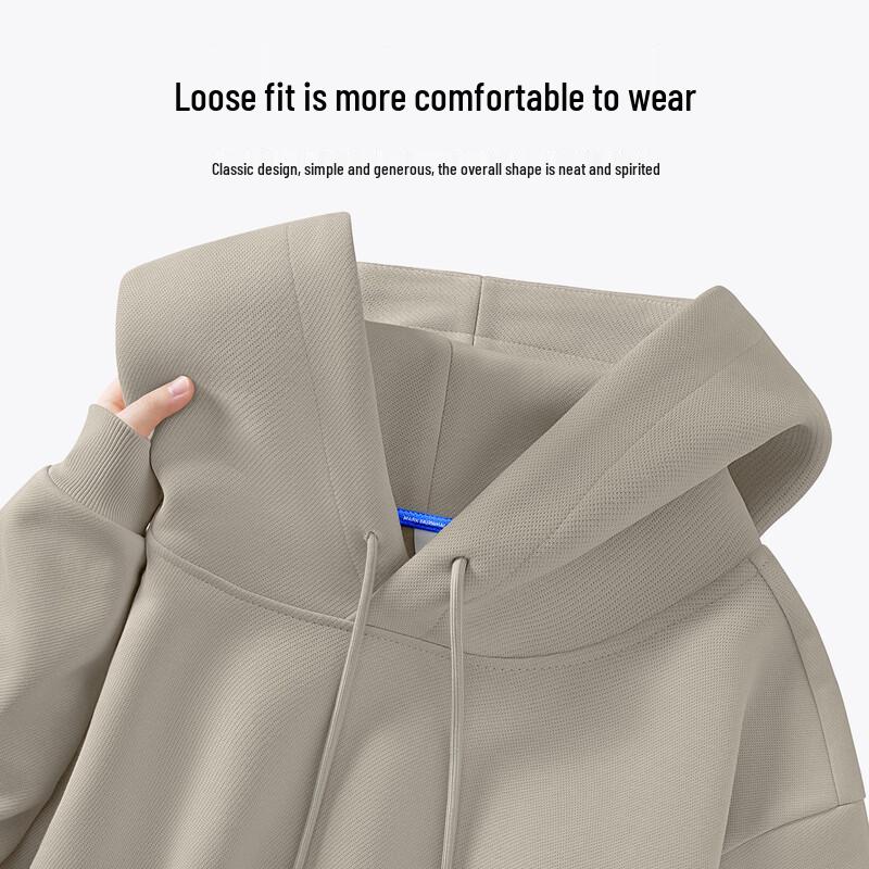 Mark Fairwhale Men's American Retro Casual Hooded Sweatshirt