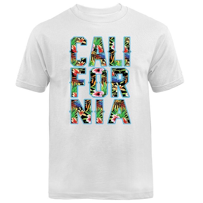 The Golden State California Republic Cali Life Floral Graphic T-shirt Unisex T-Shirt XXXXL