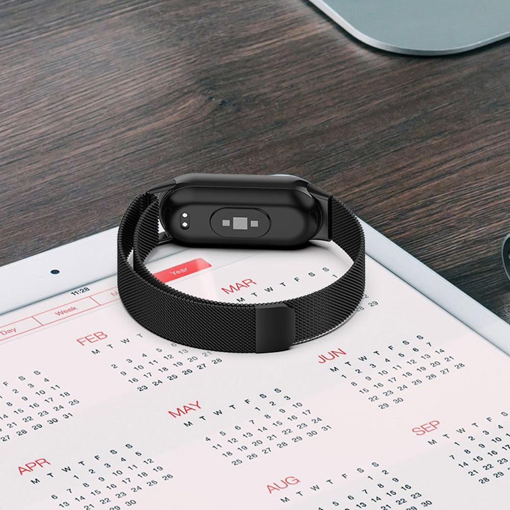 Strap For Xiaomi Mi Band 9 Global Version Accessories Milanese Loop Replacement Belt Bracelet Pulseira Correa Miband 8 NFC Strap