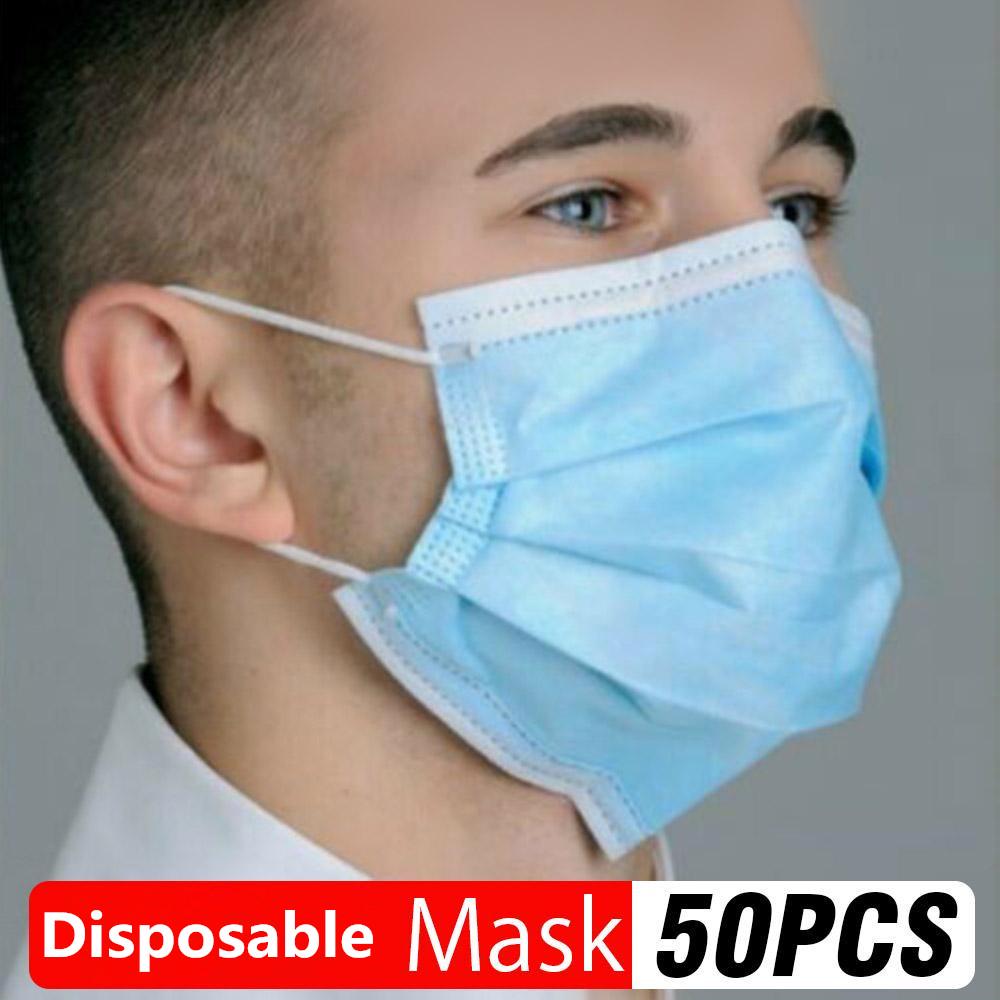 Buy Disposable Masks 3ply Non Woven Mask Face Masks at affordable
