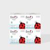 Organic Cotton Cover Up To the Wing Organic Sanitary Pad Regular Panty Liner (20p) X 4 Packs