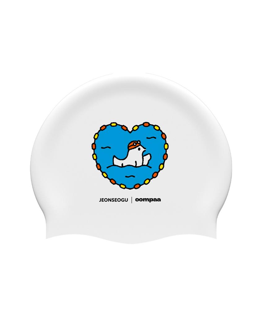 Umpa Carrier Pigeon Swimming Love Swim Cap