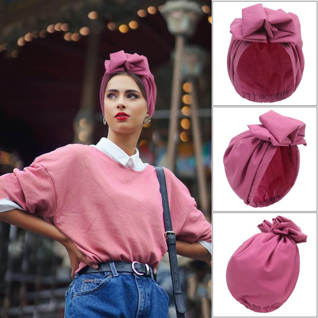 2022 Women's Retro Floral Headscarf & Pullover Hat - French & American Style