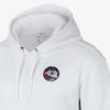 Nike Durant Hooded Short-Sleeve Sweatshirt Men Tops White AT3190-100