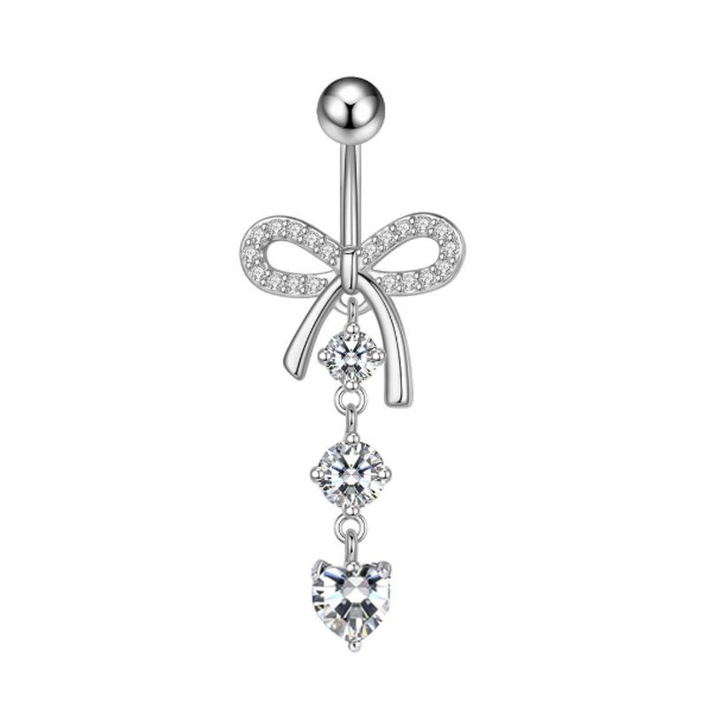 Fake Bauch Bauchring Ohne Piercing Nabel Bauchnabel Kristall Knorpel Clip-Ohrringe Körperschmuck Zubehör